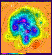 Wavey Jet stream Jan 6, 2014