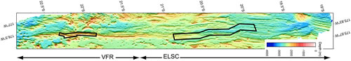 bathymetry map