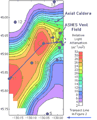 areal map of plume, click for full size