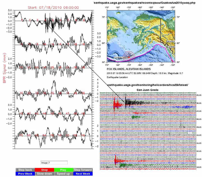 event data and map Alaska